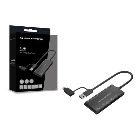 Card Reader Externo Usb-c/ Usb-a 7en1...