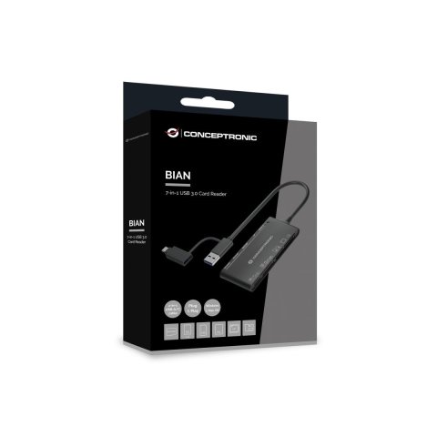 Card Reader Externo Usb-c/ Usb-a 7en1...