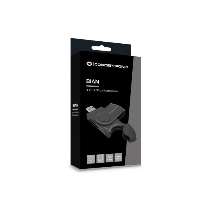 Card Reader Externo Conceptronic Bian04b Usb...
