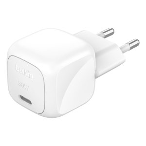 Cargador De Pared Belkin Wca008kqwh Boost Charge Usb-c 30w Blanco  2