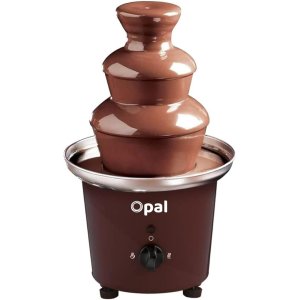 Foundue Fuente De Chocolate Opal 0,9l 100w 3 Niveles De...