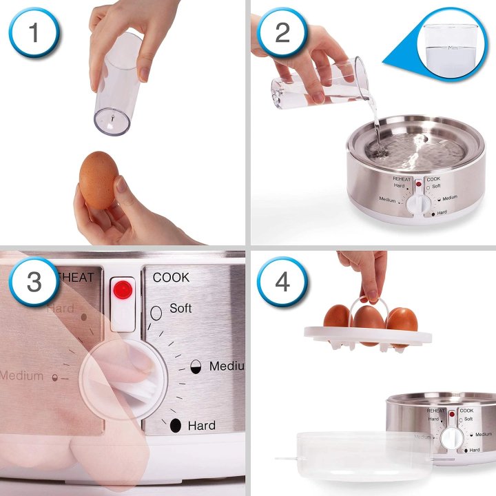 Hervidor Para Huevos Duronic Para 7 Huevos...