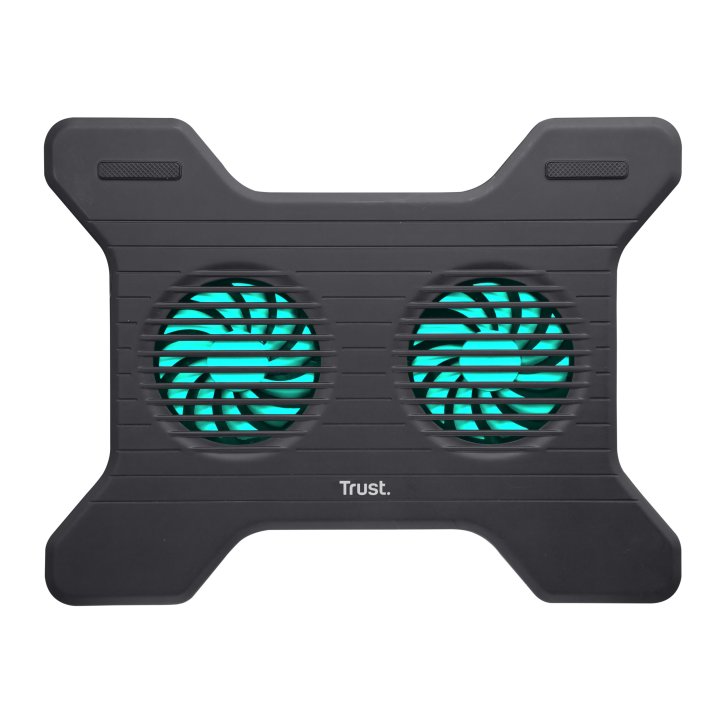 Base De Refrigeracion Para Portatil Trust Xstream Breeze Hasta 16" 2 Ventiladores Color Negro