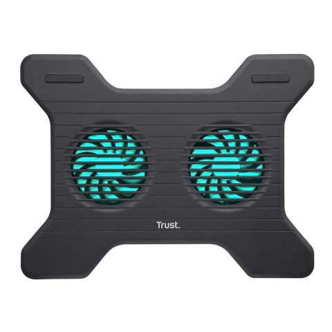Base De Refrigeracion Para Portatil Trust Xstream Breeze Hasta 16" 2 Ventiladores Color Negro