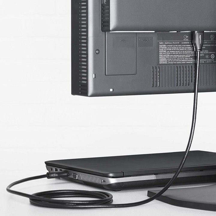 Cable Displayport A Displayport Amazon Basics 1.2 4k 1.8m 