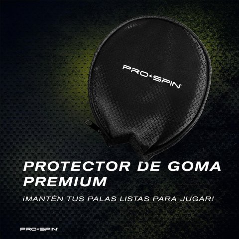 Pala De Ping Pong Pro-spin Premium Fibra De...