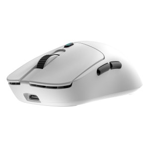 Mouse Coolbox Wireless W03-b 2.4ghz 10000dpi 7 Botones Bateria 300mah Blanco 2