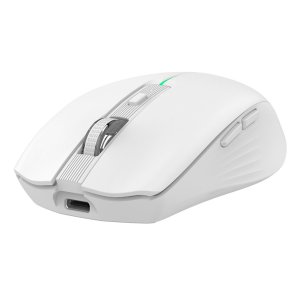 Mouse Coolbox Gaming Wireless W01 1600dpi Ajustables 6 Botonoes Bateria 500mah Color Blanco 2