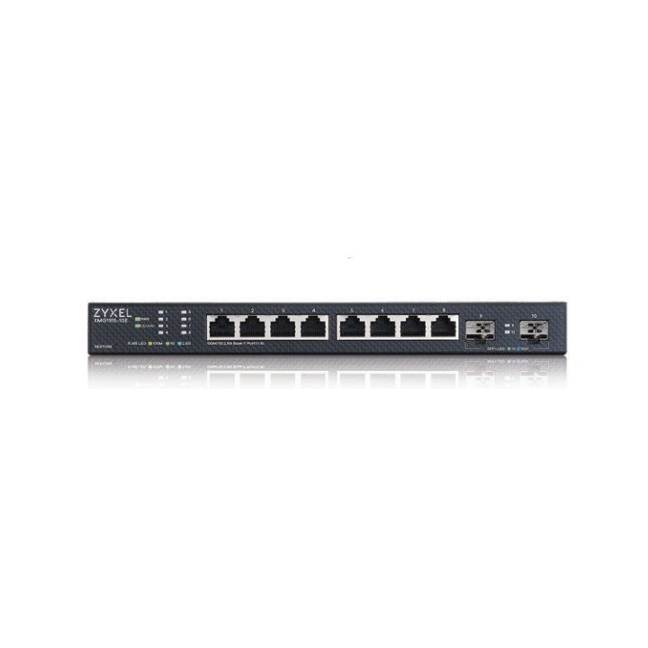 Switch Gestionable Zyxel Xmg1915-10e 8x2.5gb 2xsfp+ 10g Administrado Por Web