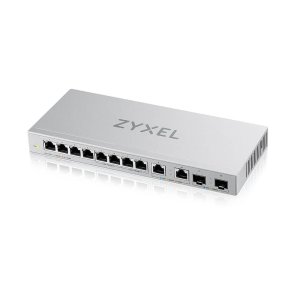 Switch Gestionable Zyxel Xgs1010-12 8xgb 2x2.5gb 2xsfp+ 10g Administrado Por Web