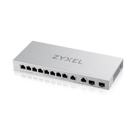 Switch Gestionable Zyxel Xgs1010-12 8xgb 2x2.5gb 2xsfp+ 10g Administrado Por Web