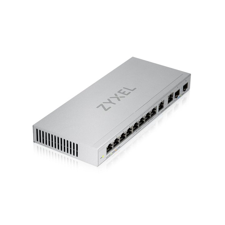 Switch Gestionable Zyxel Xgs1010-12 8xgb 2x2.5gb 2xsfp+ 10g Administrado Por Web