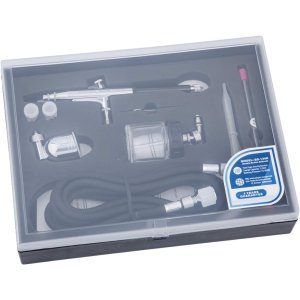 Kit Pistola De Aerografo Fengda Fe-134k Con Aguja...