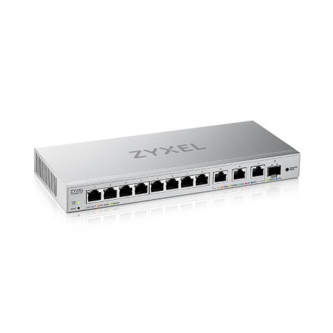 Switch Gestionable Zyxel Xgs1250-12 8xgb 3x10g 1xsfp+ 10g Administrado Por Web