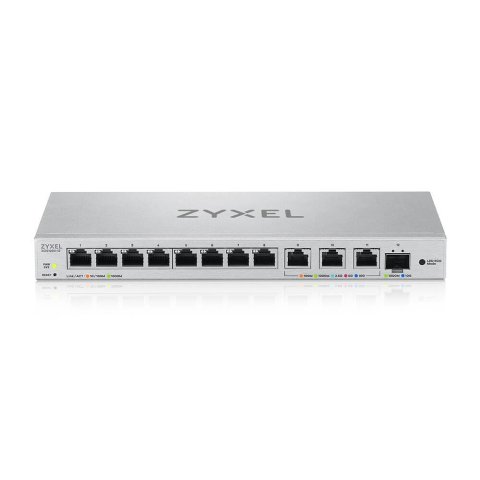 Switch Gestionable Zyxel Xgs1250-12 8xgb 3x10g 1xsfp+ 10g Administrado Por Web
