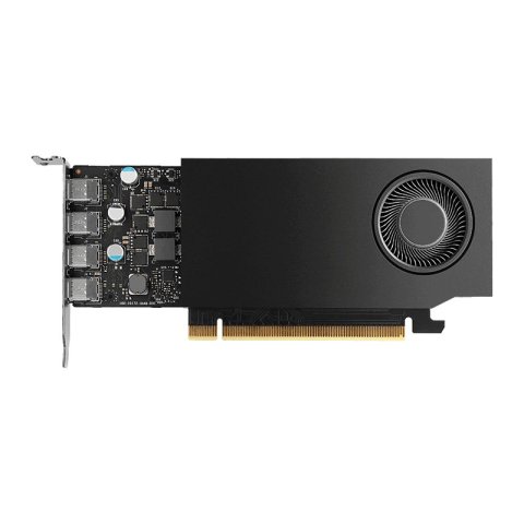 Vga Pny Geforce Rtx A1000 8gb Gddr6 128 Bit Cuda 2304 4xminidp Tdp 50w Low Profile 