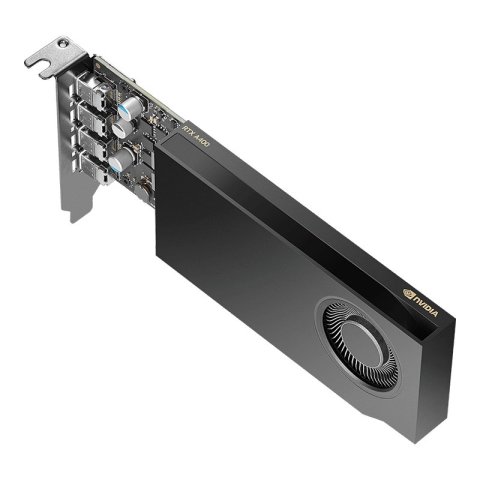 Vga Pny Geforce Rtx A400 4gb Gddr6 64 Bit Cuda 768 4xminidp Tdp 50w Low Profile