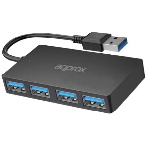 Hub Usb 3.0 Approx Appc49v2 4xusb 3.0 Hasta 5gbps 2