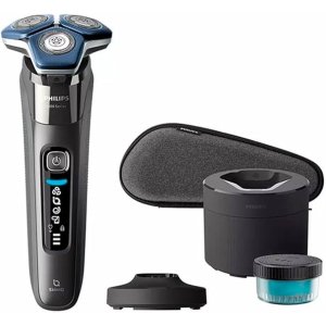 Afeitadora Philips S7887/55 Serie 7000 Color Cromado...