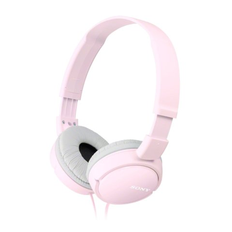 Headset Sony Mdr-zx110ap Diadema Plegable Color Rosa Conector Jack 3.5mm Sensibilidad 98db