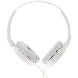 Headset Sony Mdr-zx110we Compactos Cable 1.2m Conexion Jack 3.5 Con Control Remoto Color Blanco 2