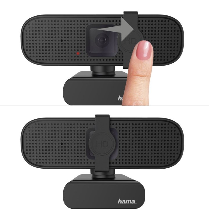 Webcam Hama C-400 Fhd Campo De Vision 70º Rotacion 360º Tapa Para El Objetivo
