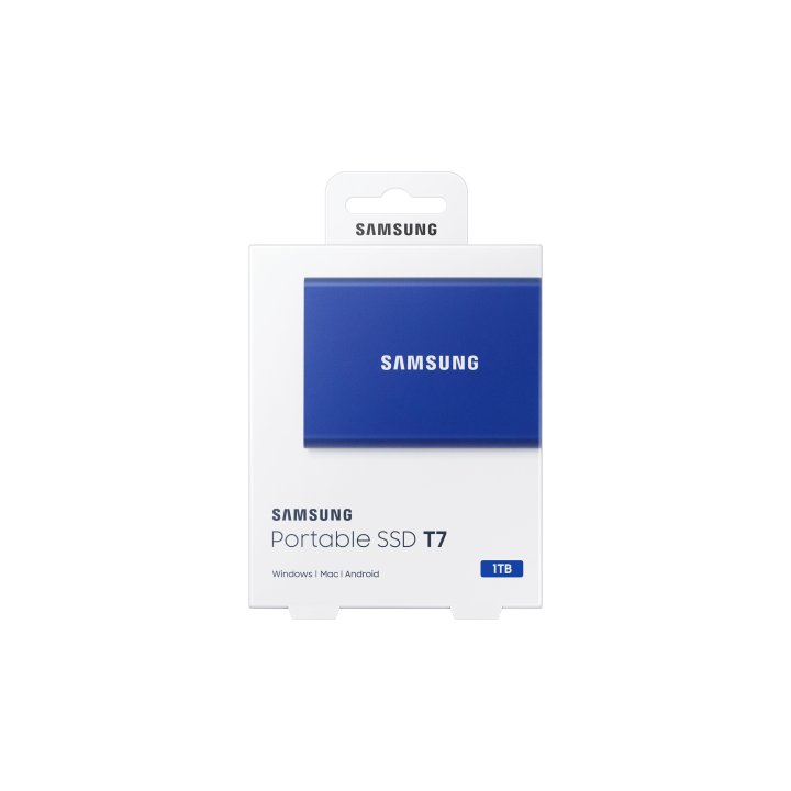 Disco M.2 Externo T7 Pcie Nvme Usb 3.2 Samsung Mu-pc1t0h ww 1tb Blue