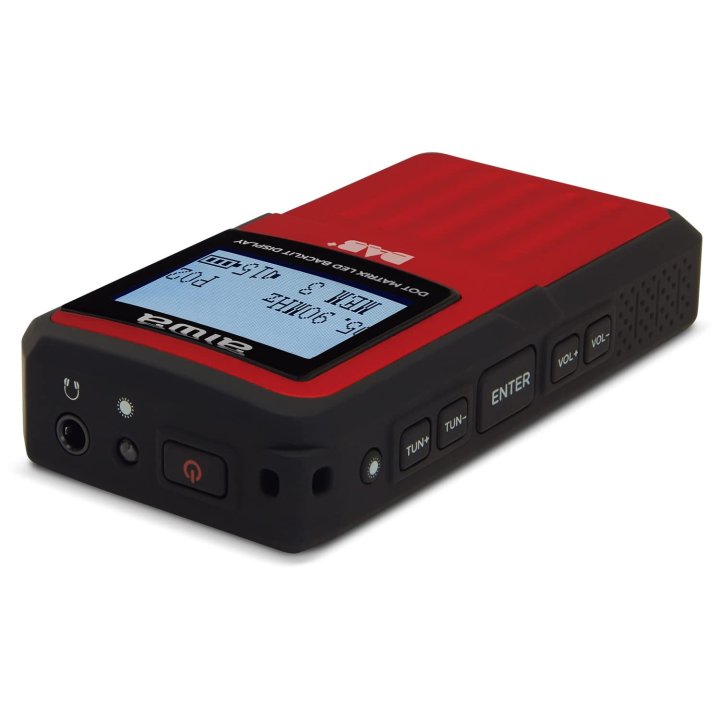 Radio Digital Mini Aiwa Rd-20dab Red...