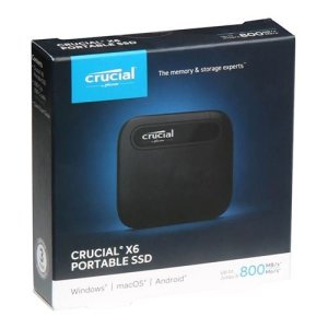 Disco Ssd Externo 1tb Crucial Ct1000x6ssd9 X6 1tb Pcie Gen2  2