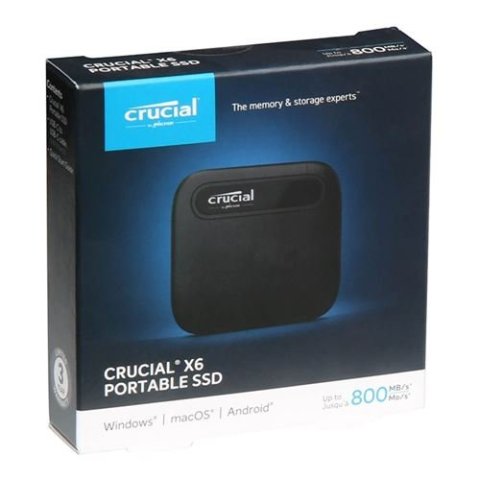 Disco Ssd Externo 1tb Crucial Ct1000x6ssd9 X6...