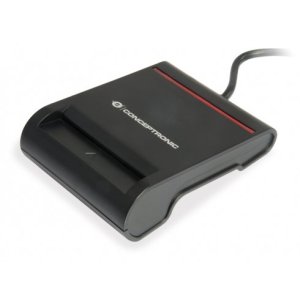 Lector Externo De Dnie Usb Conceptronic Lector Dnie 4.0 E Y (eid) Scr01b