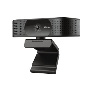 Webcam Para Streaming Trust 4k Tw-350 Ultra Hd Campo Vision 74º 2 Microfonos Int. Filtro Prvacidad 24422*