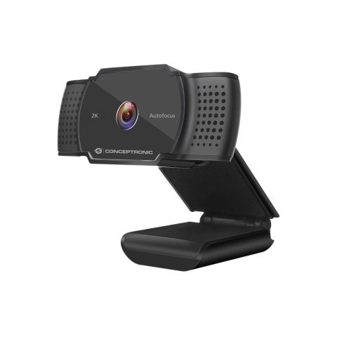 Webcam 2k Conceptronic Amdis 5mp Usb 3.6mm 30 Fps Angulo Vision 72 Microfono Integrado