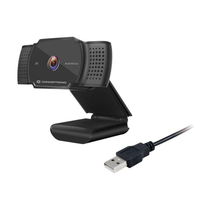 Webcam 2k Conceptronic Amdis 5mp Usb 3.6mm 30...