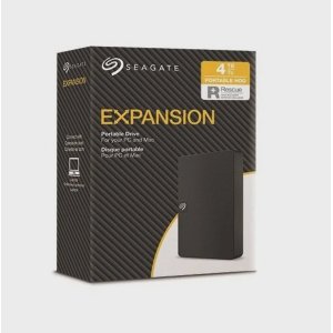 Disco Duro Externo 4tb Seagate Expansion 2.5" 12.6cm Usb 3.0 Black Stkm4000400 2