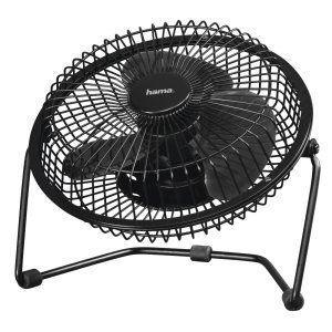 Ventilador De Sobremesa Hama Usb 15cm Metalico Color Negro 2