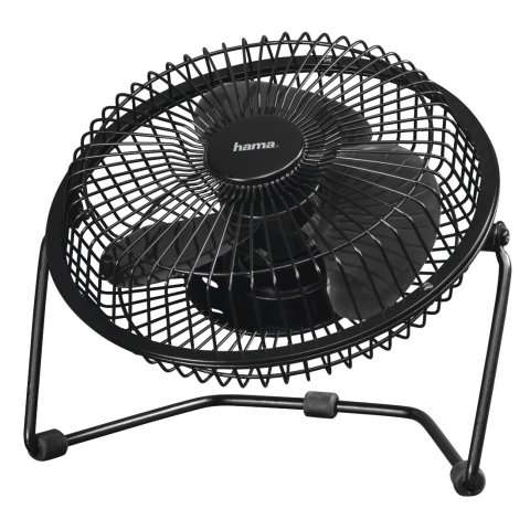 Ventilador De Sobremesa Hama Usb 15cm Metalico Color Negro