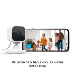 Camara Ip Wifi Blink Mini "kit 2 Camaras" Compatible Alexa 1080p 30fps 110º Altavoz Micro 2