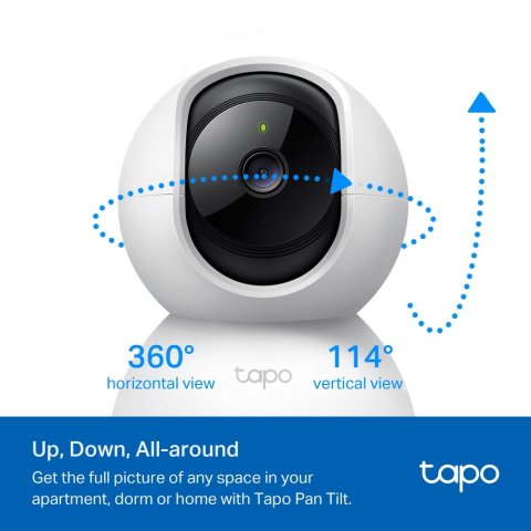 Camara Ip Wifi Tp-link Tapo Tc71 Pan Tilt 2k...