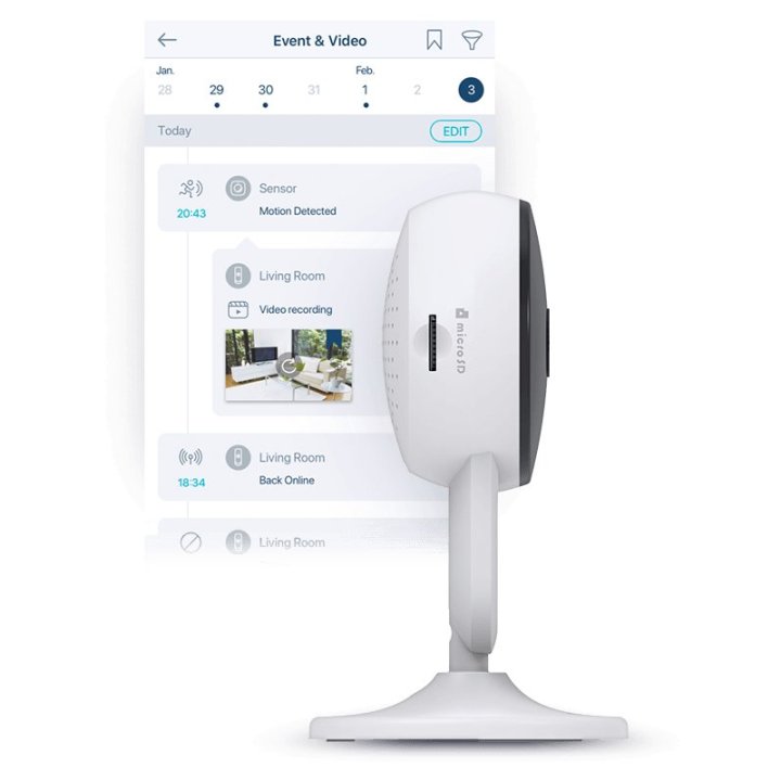Camara Ip D-link Dcs-8300lhv2 Fhd Gran Angular 120º Det. Movimiento Y Sonido 
