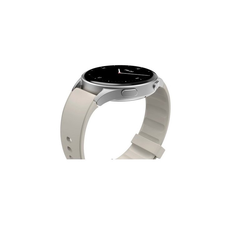 Smartwatch Hama 8900 Amoled 1.32" Ip68 Alexa Manos Libres Gps Altimetro Diferentes Sensores Plata