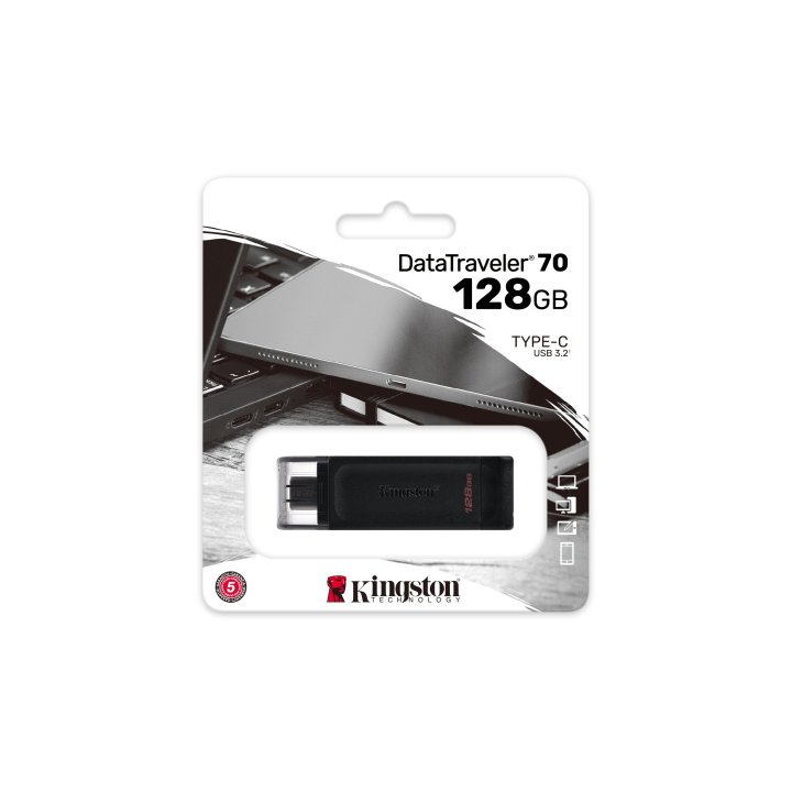 Memoria Usb-c 128gb Kingston Dt70 128gb Usb-c 3.2