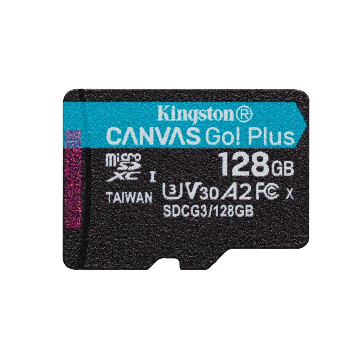 Memoria Sd Micro-sdxc 128gb Clase 10 Kingston + Adaptador Canvas-go Plus Sdcg3 128gb