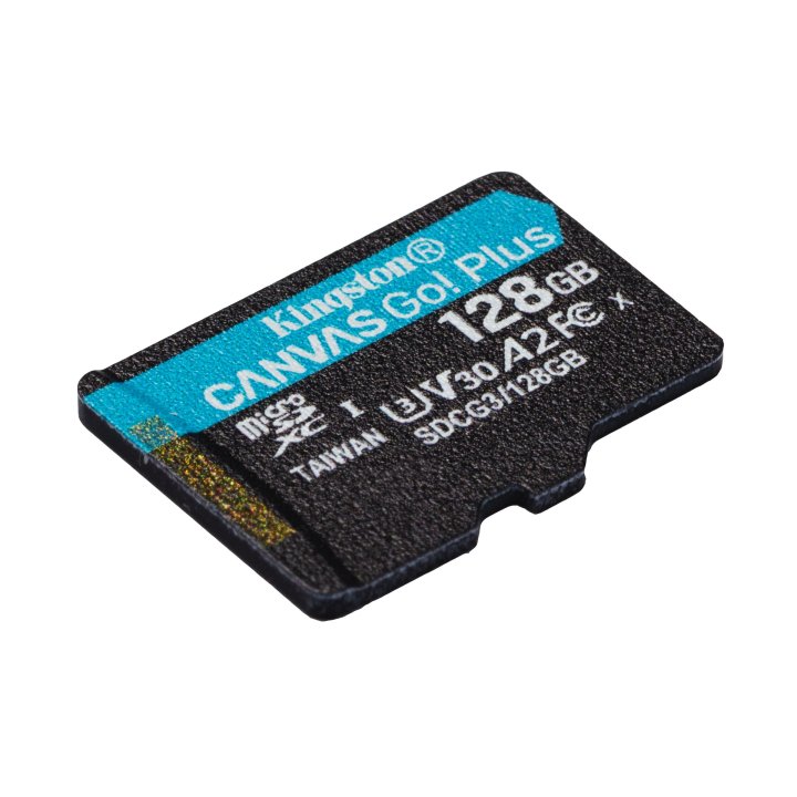 Memoria Sd Micro-sdxc 128gb Clase 10 Kingston + Adaptador Canvas-go Plus Sdcg3 128gb