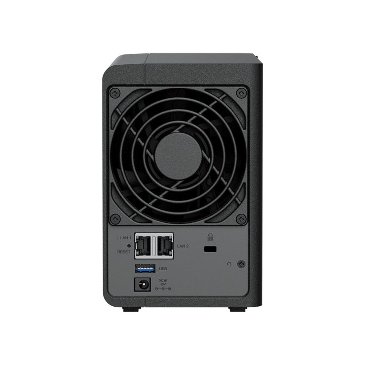 Servidor Nas Synology Disk Station Ds224+ 2gb 2xusb 3.2 2 Bahias Raid 0 , Raid 1, Jbob