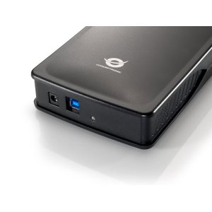Caja Externa 3.5" Usb 3.0 Conceptronic Sata Hd 3.5 Usb 3.0 Color Negro Sin Tornillos C20-300 2