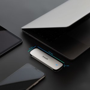 Caja Externa M.2 Usb-c Tooq Tqe-2202s Para M.2 Ngff Usb 3.1 Gen1 Plata 2