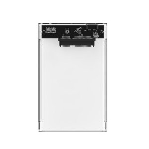 Caja Externa 2.5" Usb 3.0 Coolbox T-2533 Slim Chase Totalmente Transparente 2