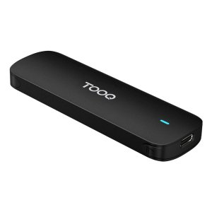 Caja Externa M.2 Usb-c Tooq Tqe-2201b Para M.2 Nvme Pcie Usb 3.1 Gen2 Aluminio Negra