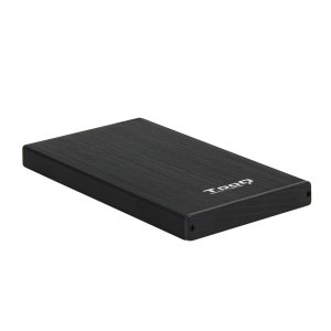 Caja Externa 2.5" Usb 3.0 Tooq Tqe-2527b Para Hd Hasta 9,5 Sata Usb 3.0 3.1 Gen1 Negra